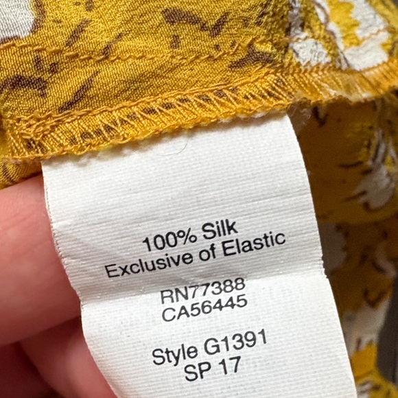 Madewell Silk One-Shoulder Ruffle Top - Picture 5 of 7